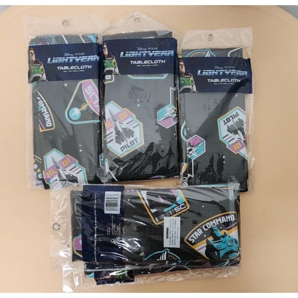 5 Lot Disney‎ Pixar Lightyear Tablecloth 52